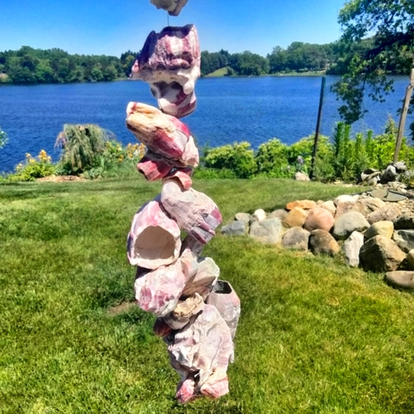 Shell decor Barnacle cluster art. Beach art - Picture 3 of 15